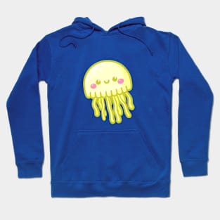 Cute Yellow Jellyfish Hoodie